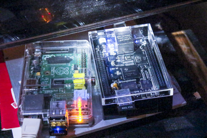 My Raspberry Pi and Beaglebone Black.