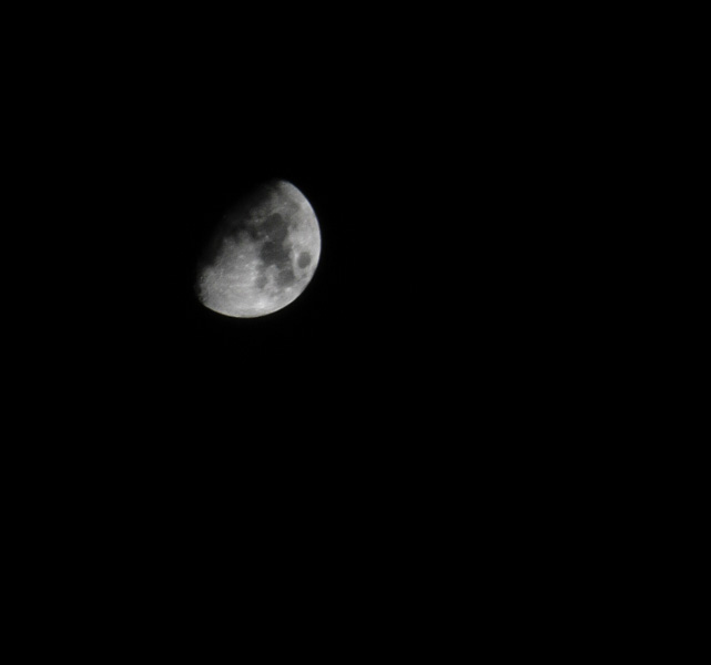 One of my first photos of the moon.