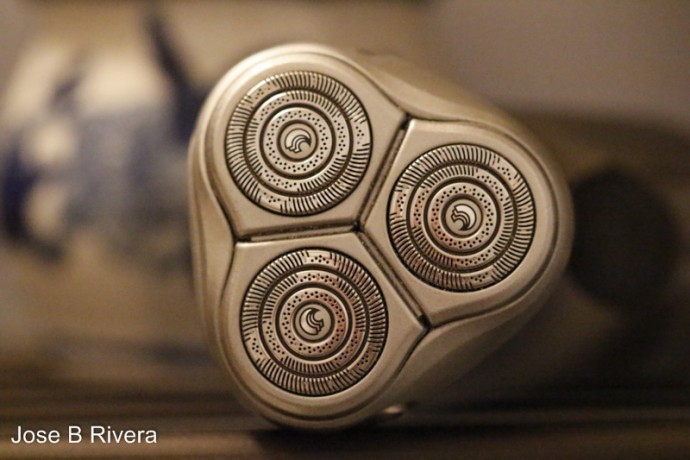 Electric Razor close up.