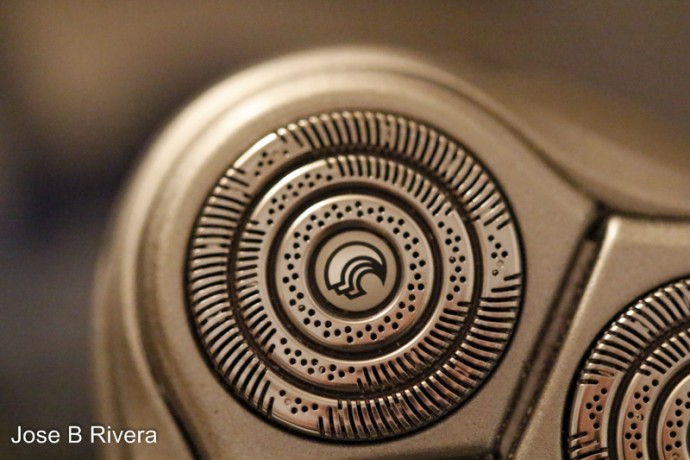 This is a Macro photo of my Electric Razor head.