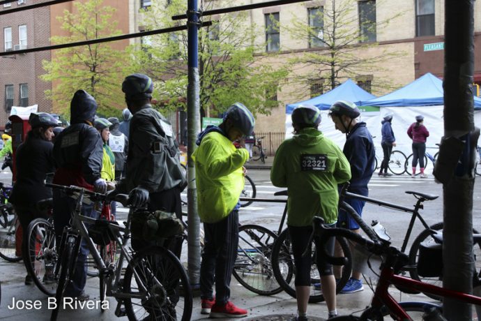 5 Boro Bike Tour Riders.