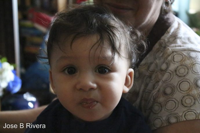 My grandson Dylan's wonderful face.