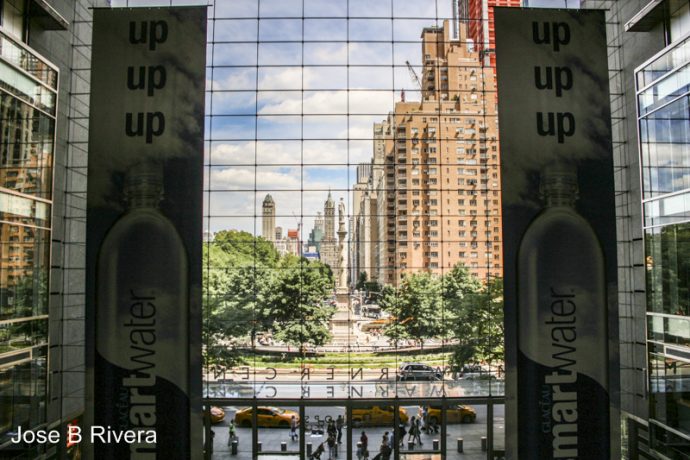 Time Warner Mall Window