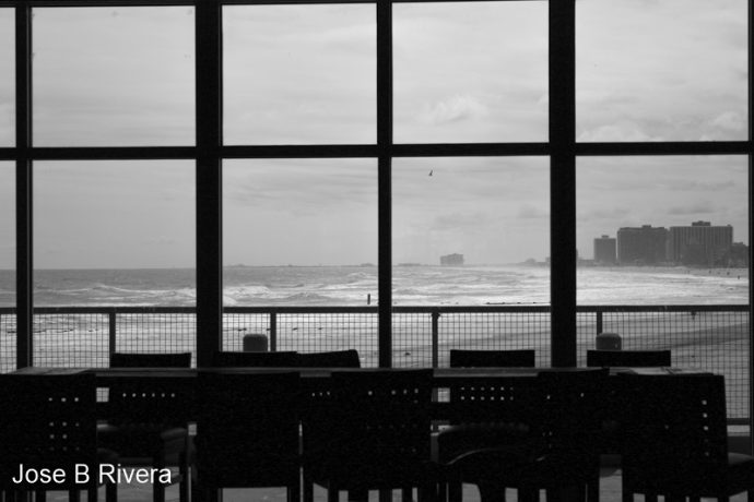 Ocean Window at Atlantic City, NJ.