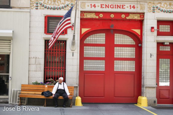 Gentleman Relaxing during wedding.