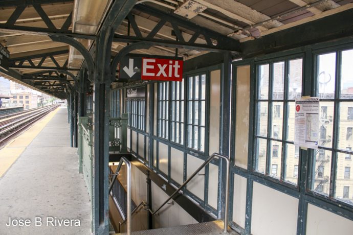 Exit at 125th Street Train Station.