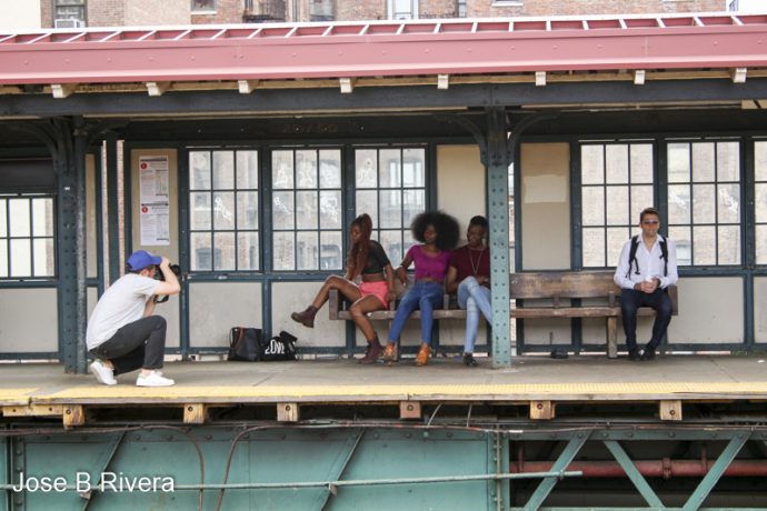 Photo Shoot at 125th Train Station.