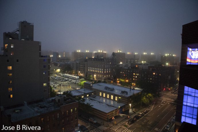 Rainy Night East 110th Street