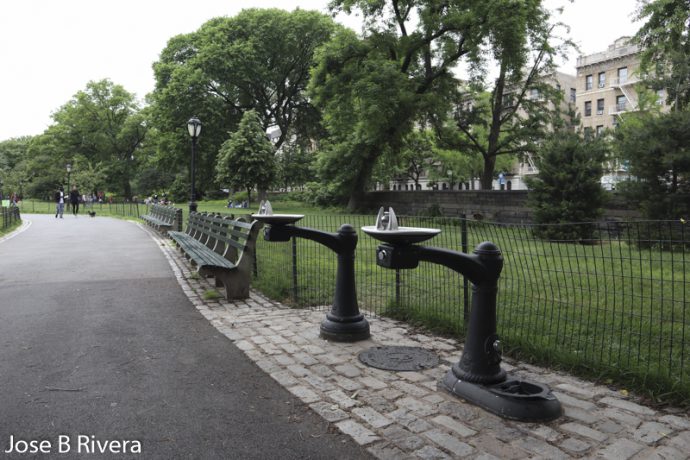 Central Park Water Fountains
