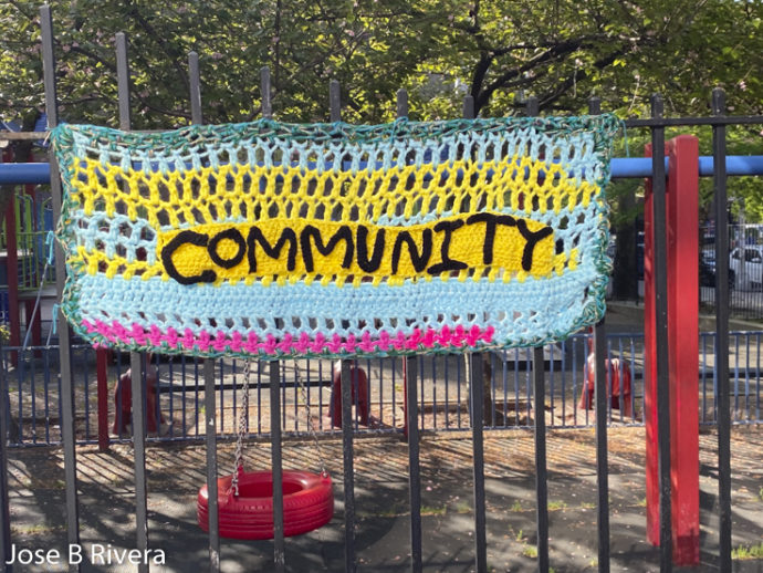 Embroidered Community