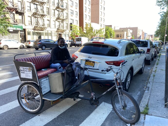 Smiling Bike Man. 2020 06 08 08:27