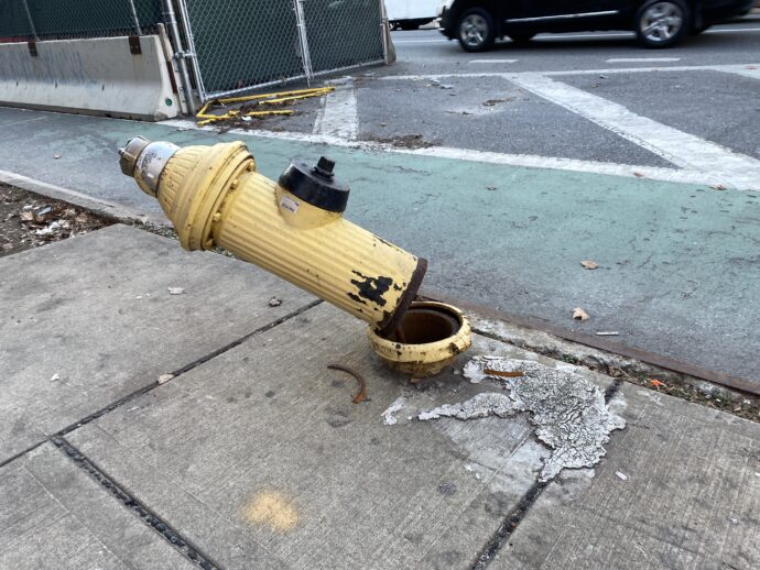 Broken Hydrant